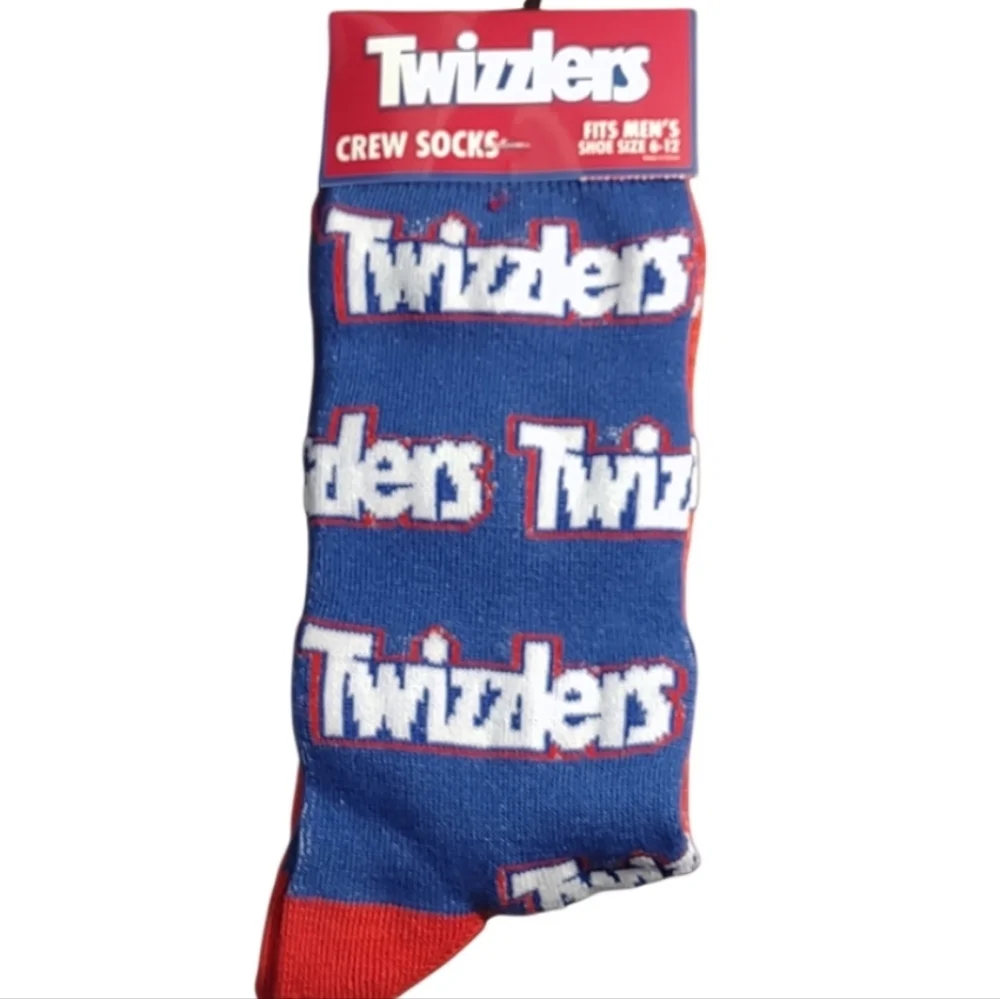 Twizzlers Crew Socks Unisex Novelty Gift Bundle And Save